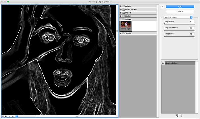 PS制作细腻素描工笔画女生照片效果
