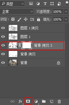 PS滤镜把城市建筑照片转成素描线稿效果