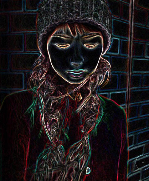 制作黑白素描人像照片的PS教程
