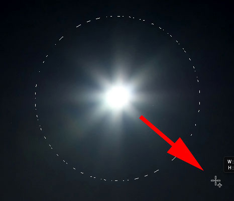 PS滤镜给城市夜空照片添加满天星星效果