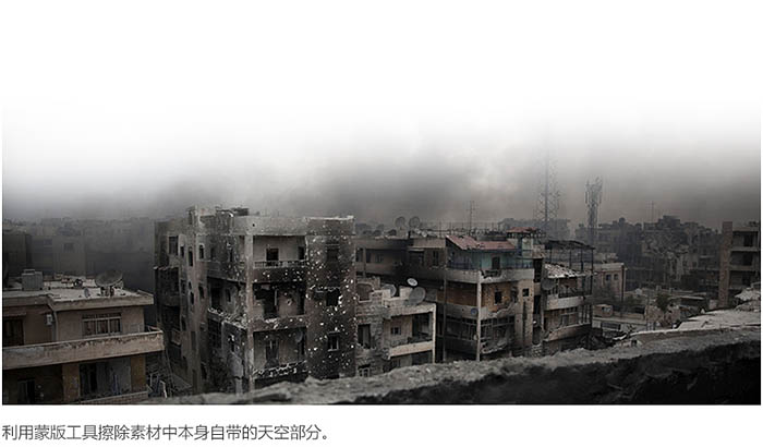 战争海报，PS合成战争电影主题海报图片设计教程