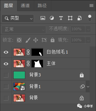 Photoshop使用通道工具抠出可爱的狗狗