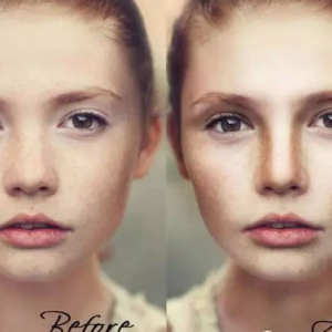 ps人像精修之中性灰人像修图详细解析