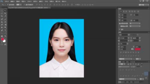 ps如何把证件照蓝底背景换成红底背景 ps证件照更换背景颜色方法 ...